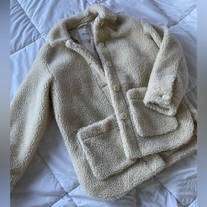 Madewell Sherpa Walton Shacket